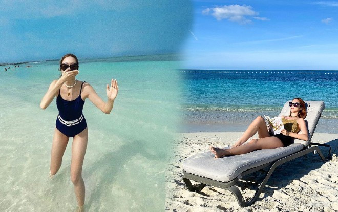 Kín đáo lâu ngày giờ mới thấy Jessica Jung chịu khoe sắc vóc thon thả với áo tắm Ảnh 2