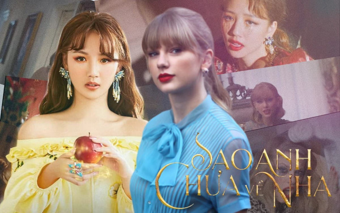 Vừa comeback với MV mới, Amee lập tức vướng nghi vấn vay mượn ý tưởng từ 'Bướm chúa' Taylor Swift Ảnh 2