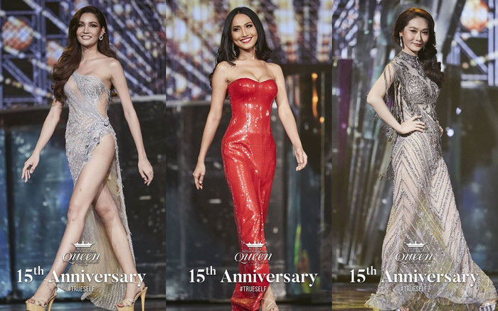 Bán kết dạ hội Miss In't Queen: Hoài Sa nghe theo fan diện váy đỏ, Vicky Trần chọn váy dìm dáng Ảnh 2