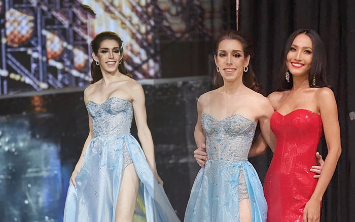 Hot: Hoài Sa cho Hoa hậu Mỹ mượn váy đêm bán kết, nhà thiết kế lo lắng muốn 'vỡ tim' Ảnh 2