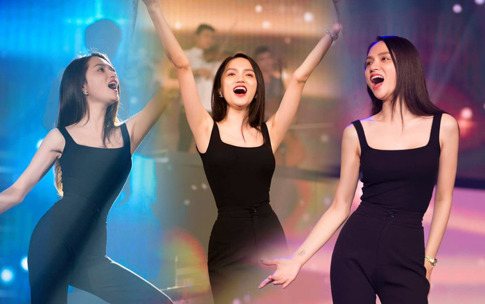 Hương Giang khoe eo thon cùng dàn cựu Hoa hậu Chuyển giới tập luyện tiết mục kỷ niệm bùng nổ Ảnh 2