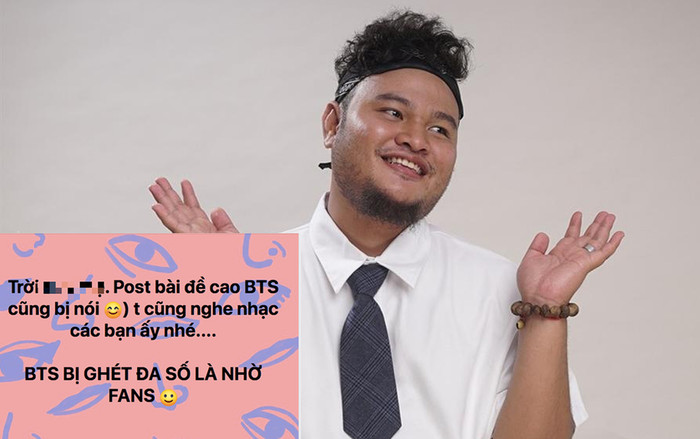 Vinh Râu làm hẳn vlog phân trần vụ lùm xùm sau phát ngôn gây 'sốc' liên quan đến fan BTS Ảnh 2