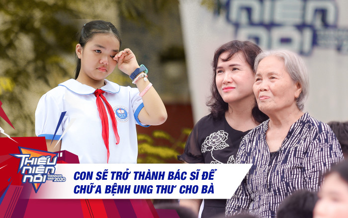 Jun Phạm - Khả Ngân lắng lòng nghe cô bé lớp 4 kể về bà ngoại 80 tuổi mắc ung thư vẫn lo toan cho cả nhà Ảnh 2