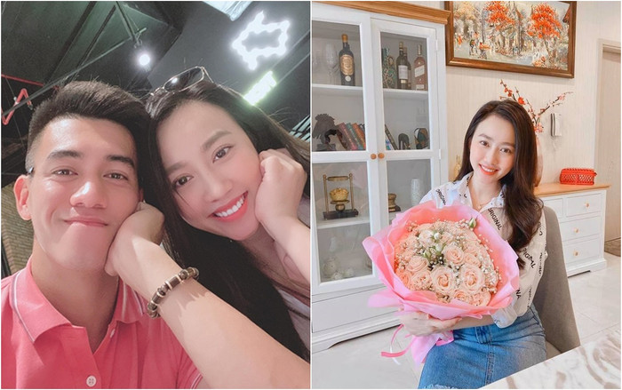 Huỳnh Hồng Loan hạnh phúc khoe quà được Tiến Linh tặng nhân ngày Quốc tế Phụ nữ 8/3 Ảnh 2