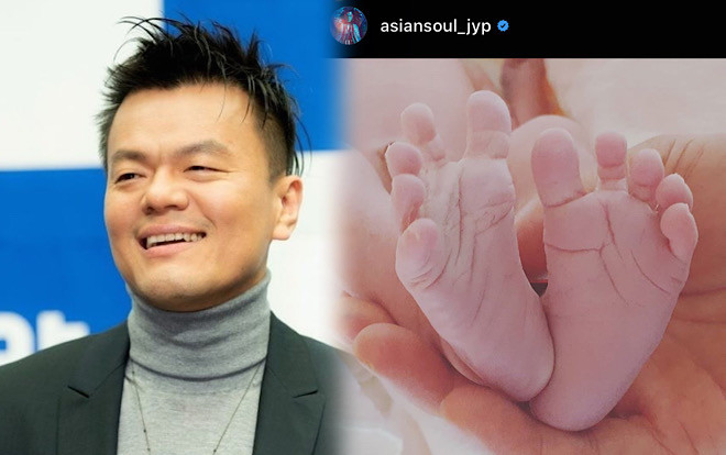 Con gái thứ hai của Park Jin Young ra đời! Ảnh 2
