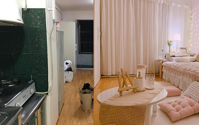 Cô nàng F5 lại căn phòng trọ cũ kỹ thành 'căn phòng công chúa' với tone hồng ngọt ngào khiến CĐM trầm trồ Ảnh 2