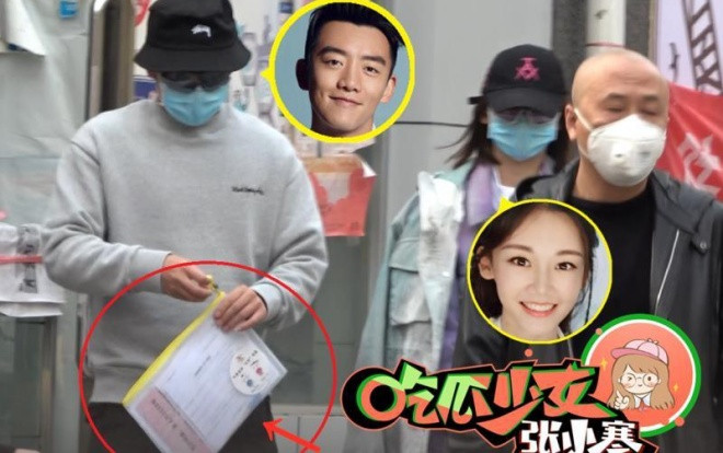 Trịnh Khải - Miêu Miêu xuất hiện tại bệnh viện phụ sản, Cnet: 'Cô nàng này đã mang thai?' Ảnh 2