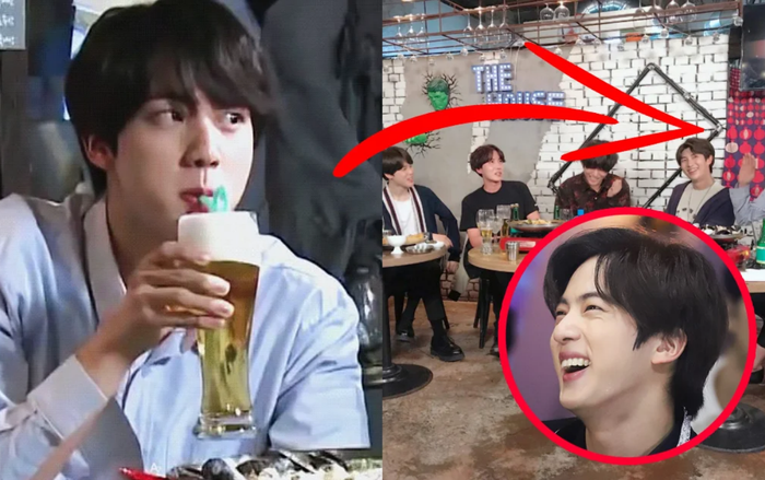 Fan BTS soi thói quen dễ thương khi uống đồ có cồn của Jin, chính chủ đã xác nhận độ chính xác Ảnh 2
