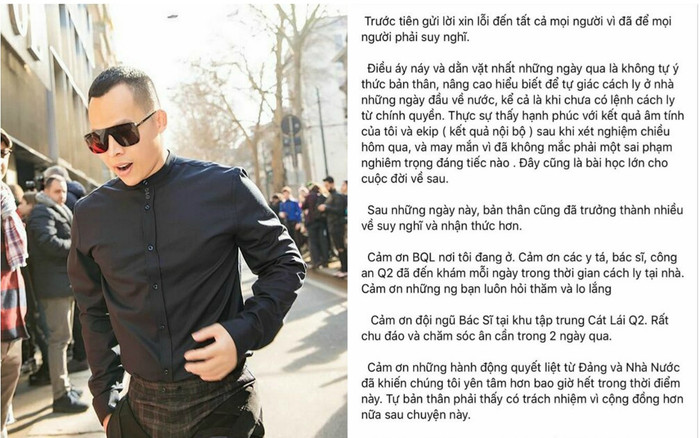 Vũ Khắc Tiệp đan xen những lời cảm ơn và xin lỗi sau hàng loạt ứng xử 'vụng về' Ảnh 2