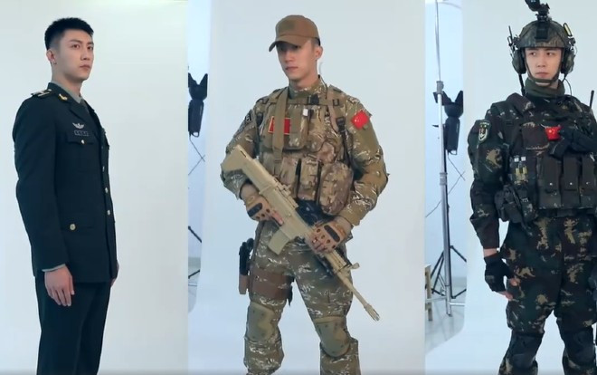 'Quân trang thân yêu': Tạo hình của Hoàng Cảnh Du trong phim Hậu duệ mặt trời bản Trung Ảnh 2