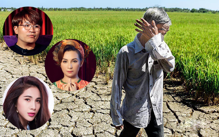 Xót xa trước cảnh hạn mặn miền Tây khiến nhà nông điêu đứng, sao Việt đau lòng bật khóc và chung tay cứu trợ Ảnh 2