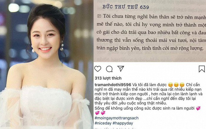 Trải qua 'lùm xùm' quá khứ, hotgirl Trâm Anh gây bất ngờ khi khẳng định vẫn 'cảm thấy may mắn' Ảnh 2