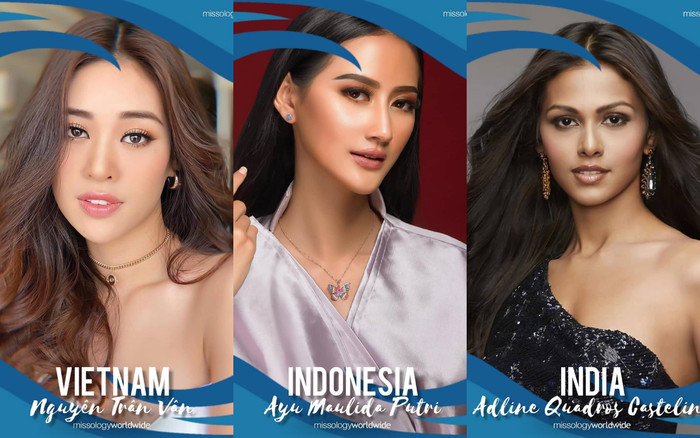 'Tam giác vàng' châu Á ở Miss Universe 2020: Khánh Vân best body, Ấn Độ best face, Indonesia catwalk điệu nghệ Ảnh 2