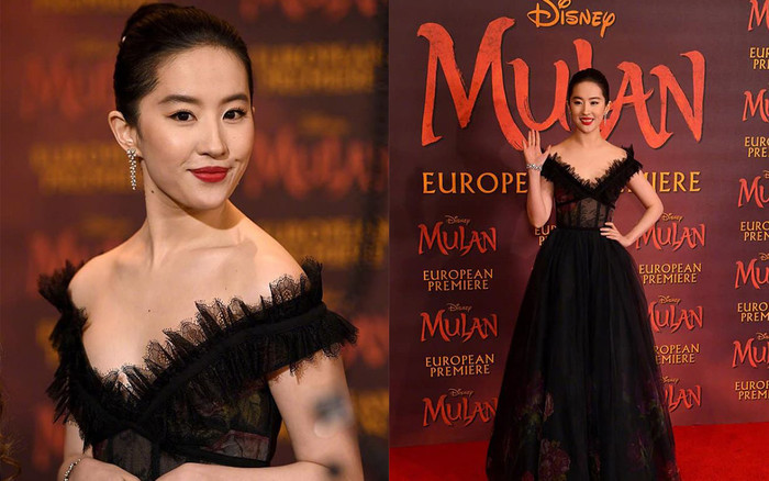 Bất chấp Disney dời lịch chiếu 'Mulan' vô thời hạn, Lưu Diệc Phi vẫn xuất hiện tại thảm đỏ ở Anh Ảnh 2