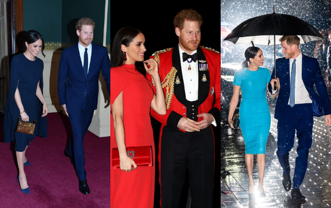 Ngưỡng mộ cách phối đồ đôi cực tinh tế của Harry và Meghan Markle Ảnh 2