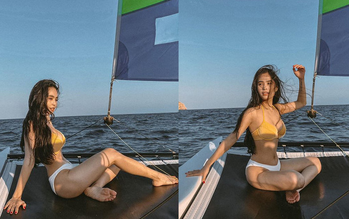 Khoe ảnh diện bikini nóng bỏng, ca nương Kiều Anh gây sốt với thân hình gợi cảm 'vòng nào ra vòng nấy' Ảnh 2