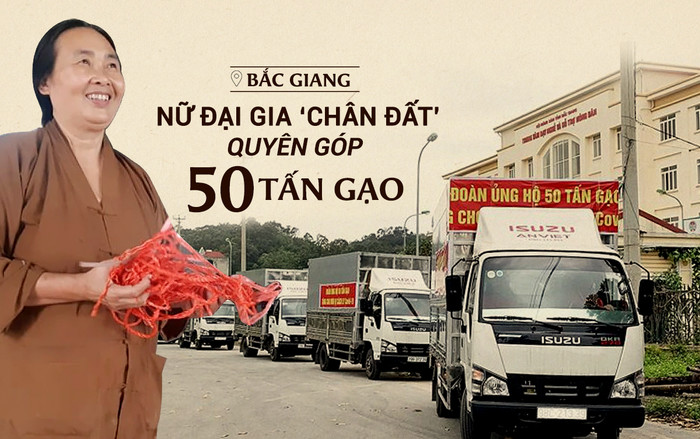 Nữ đại gia ‘chân đất’ ở Bắc Giang ủng hộ 50 tấn gạo giữa đợt dịch COVID-19 khiến bao người ấm lòng Ảnh 2
