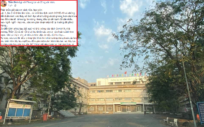 Dời lịch học nhiều lần, thầy Hiệu phó viết tâm thư: ‘Thầy xin lỗi vì đã khiến sinh viên rơi vào hoàn cảnh tréo ngoe, khó xử…’ Ảnh 2