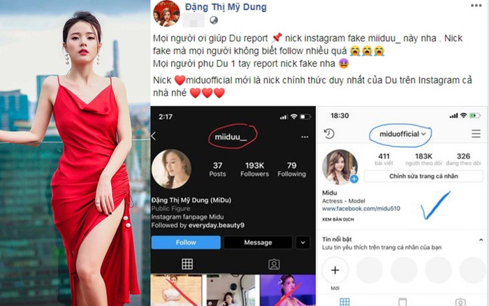 Bị lợi dụng tên tuổi để lập tài khoản Instagram giả, Midu lên tiếng cảnh báo Ảnh 2