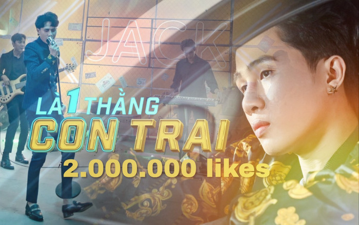 Sau Sóng gió, Jack tiếp tục 'bỏ túi' thành tích MV 2 triệu like với #L1TCT Ảnh 2