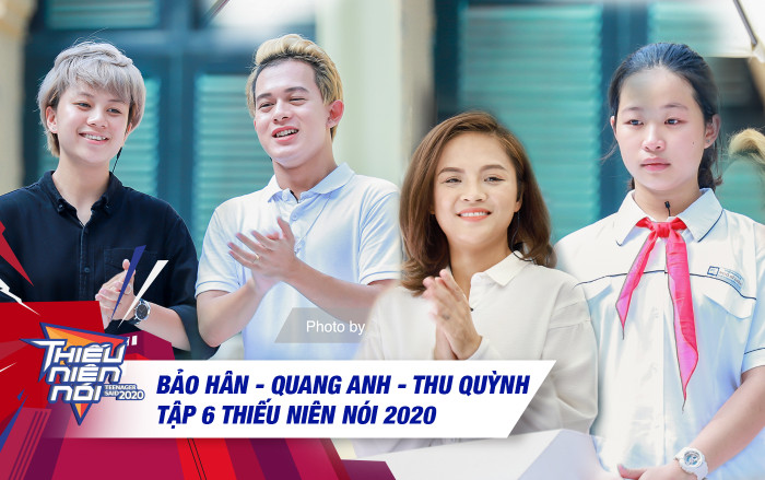Thu Quỳnh - Bảo Hân - Quang Anh làm MC, chuyện 'sinh đôi phiền phức' được 'mổ xẻ' trong tập 6 Thiếu niên nói Ảnh 2