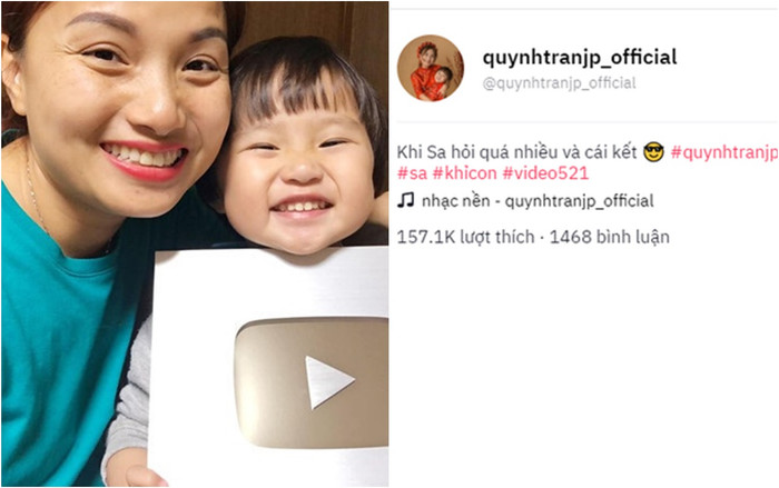 Bé Sa bày '1 vạn câu hỏi cái gì đây?' khiến Quỳnh Trần không thể quay video và cái kết bất ngờ Ảnh 2