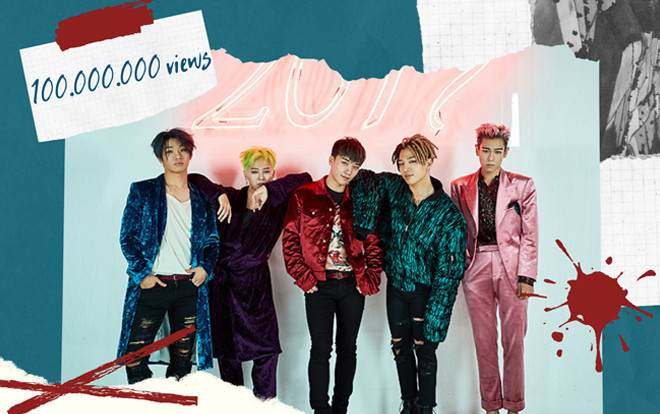 Vừa tái kí hợp đồng với YG, Big Bang tiếp tục dắt túi thêm MV thứ 11 cán mốc 100 triệu view Ảnh 2