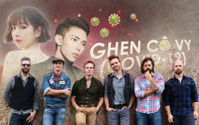 Dân mạng Việt Nam 'trầm trồ' trước bản cover Ghen cô Vy đến từ ban nhạc đồng quê Âu Mỹ Ảnh 2
