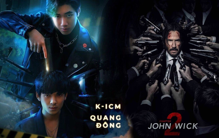 K-ICM vay mượn ý tưởng từ phim kinh điển 'John Wick' cho poster 'Đừng chờ'? Ảnh 2