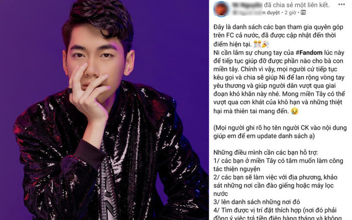 K-ICM và FC Keys đồng lòng ủng hộ miền Tây số tiền 50 triệu đồng Ảnh 2