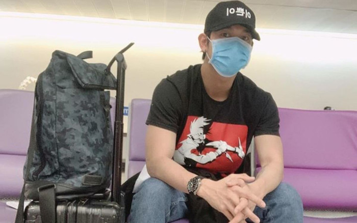 Song Luân vui vẻ đi cách ly tập trung sau khi từ Mỹ trở về Ảnh 2