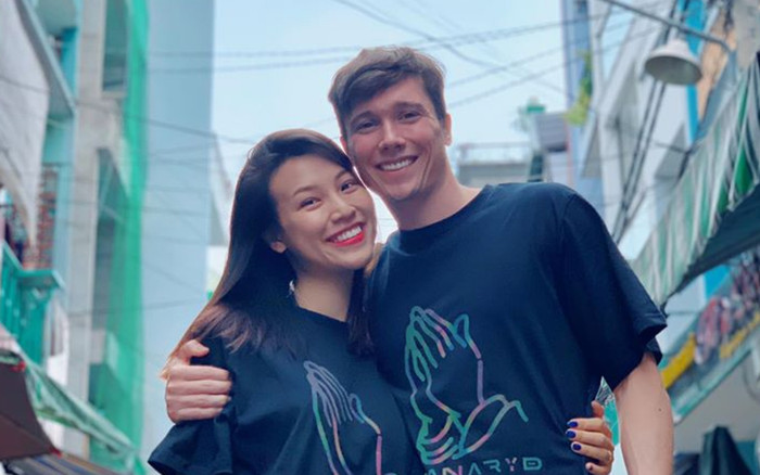 Vì Covid-19, chồng Tây của MC Hoàng Oanh bị từ chối cấp visa sang Việt Nam thăm vợ đang mang thai Ảnh 2