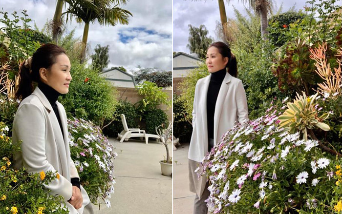 Nghệ sĩ Hồng Đào tự cách ly tại Mỹ, tiết lộ gia đình đã rời đi, chỉ gọi điện và tiếp tế thức ăn Ảnh 2