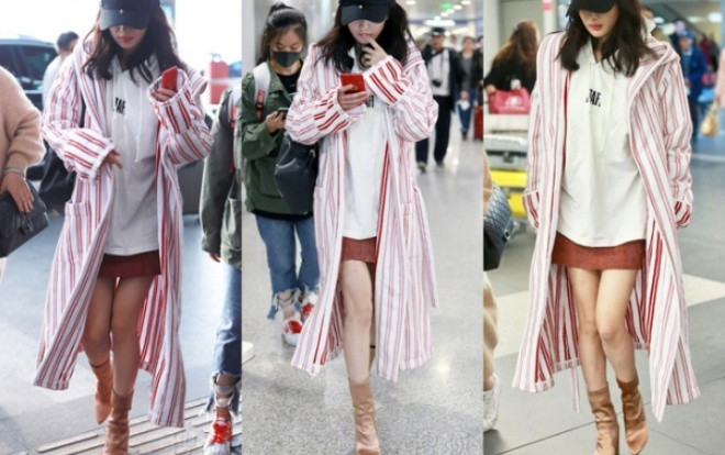 Dương Mịch và những lần 'sát thương' fan khi khoe đôi chân 'trứ danh' Ảnh 2