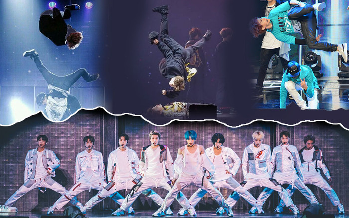 Những vũ đạo 'nhìn đã thấy đau' của loạt nhóm nhạc Kpop: Từ bước lên người nhau, tiếp đất bằng đầu gối đến xoay người tốc độ mạnh Ảnh 2