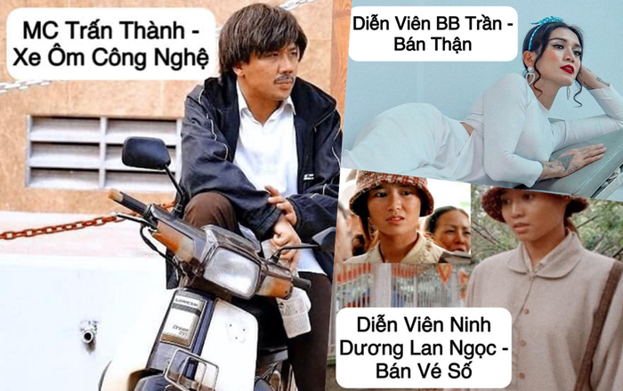 BB Trần tìm việc cho sao Vbiz mùa COVID - 19: Trấn Thành chạy xe ôm - Nam Thư khóc mướn - Huỳnh Lập coi bói dạo Ảnh 2