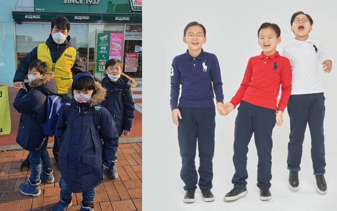 Song Il Gook kỷ niệm sinh nhật của ba nhóc tì đáng yêu Ảnh 2