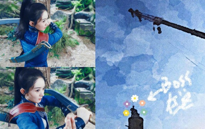 Triệu Lệ Dĩnh trở lại phim trường sau kỳ nghỉ tránh COVID-19: Không dùng diễn viên đóng thế khi quay hình ở độ cao nhìn thôi cũng phải sợ hãi Ảnh 2