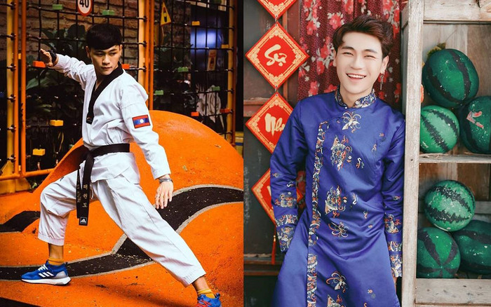 'Hot boy võ thuật Lào' chia sẻ niềm đam mê với Taekwondo, 'bật mí' lí do sang Việt Nam du học Ảnh 2