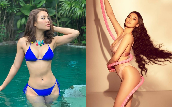 Khánh My, Phương Trinh Jolie khéo khoe đường cong mềm như sóng với style hở bạo Ảnh 2