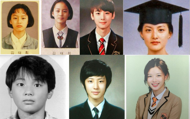 Ảnh tốt nghiệp sao Hàn: Kim Tae Hee, Lee Young Ae, Kim Hye Soo là 'tường thành', Suzy, Cha Eun Woo, Chanyeol thần thái ngay từ khi còn đi học Ảnh 2