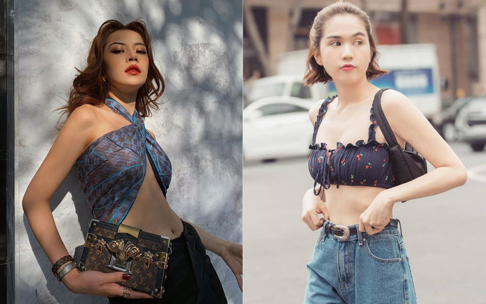 Ngọc Trinh, Chi Pu thả dáng với croptop, quyến rũ bất chấp giữa mùa dịch Ảnh 2
