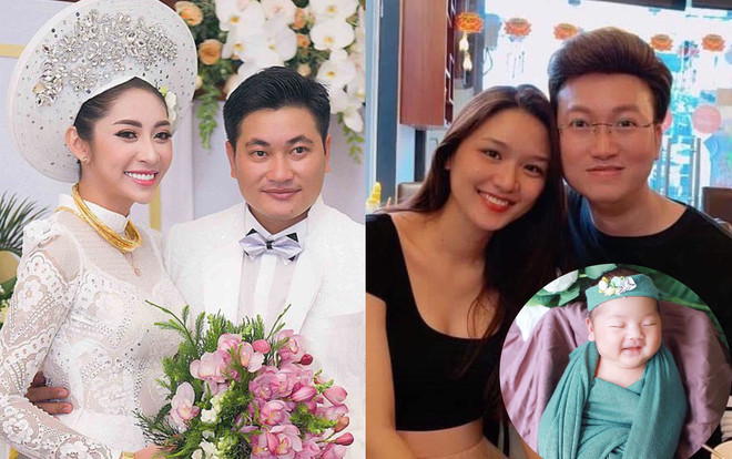 Hoa hậu Đại dương Đặng Thu Thảo thông báo mang song thai, Sỹ Luân 'khoe' con gái đầu lòng Ảnh 2