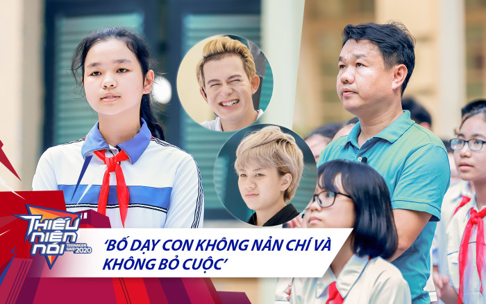 Bảo Hân - Quang Anh ngưỡng mộ ông bố 8 năm trời đội mưa nắng đưa con gái đi học đàn Ảnh 2