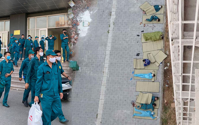 Tình nguyện viên 'ăn vội, ngủ sương' tại khu cách ly KTX ĐHQG TP HCM: 'Ai cũng chọn việc nhẹ nhàng, gian khổ sẽ dành phần ai' Ảnh 2