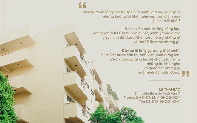 Tâm thư 'gây bão' của nam sinh ĐH Khoa học xã hội & Nhân văn trước tình hình KTX ĐHQG TP.HCM được trưng dụng làm khu cách ly Ảnh 2