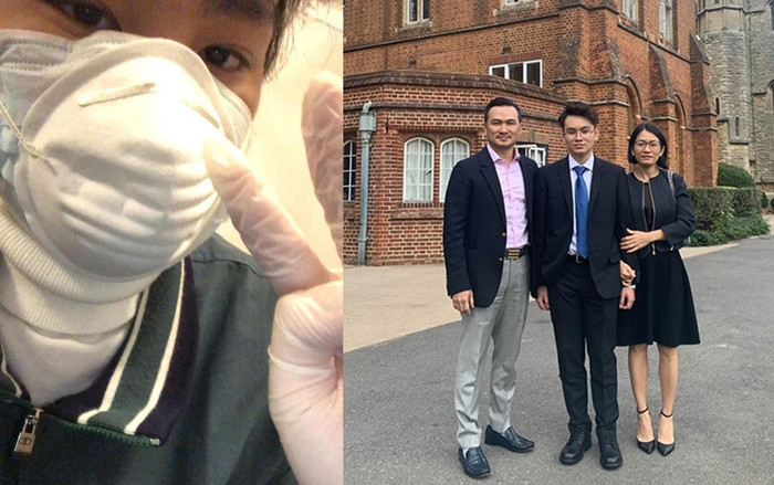 Hôm qua dặn con cố thủ tại Anh vì dịch COVID-19, hôm nay Chi Bảo đã vội đưa con trai về Việt Nam Ảnh 2