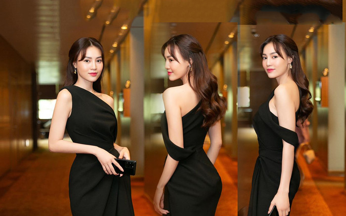 Mặc màu đen tưởng gầy gò già chát ai dè Ninh Dương Lan Ngọc lại quyến rũ không tưởng! Ảnh 2