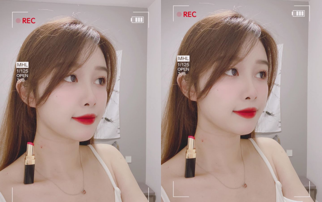 Bạn gái Văn Toàn bắt trend 'Lipstick Challenge', khoe hình thể mảnh mai khiến fan trầm trồ Ảnh 2