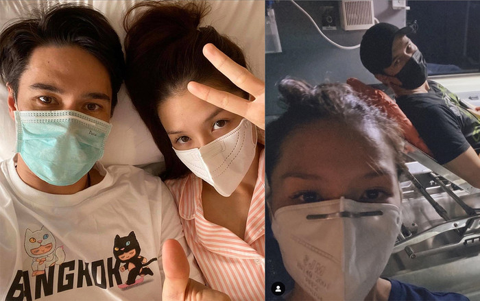 Vợ chồng Matthew - Lydia Sarunrat sát cánh bên nhau trong thời gian điều trị COVID 19, thông báo chi tiết tình trạng sức khỏe Ảnh 2
